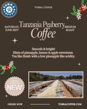 Tanzania Peaberry (LIMITED QUANTITY!)